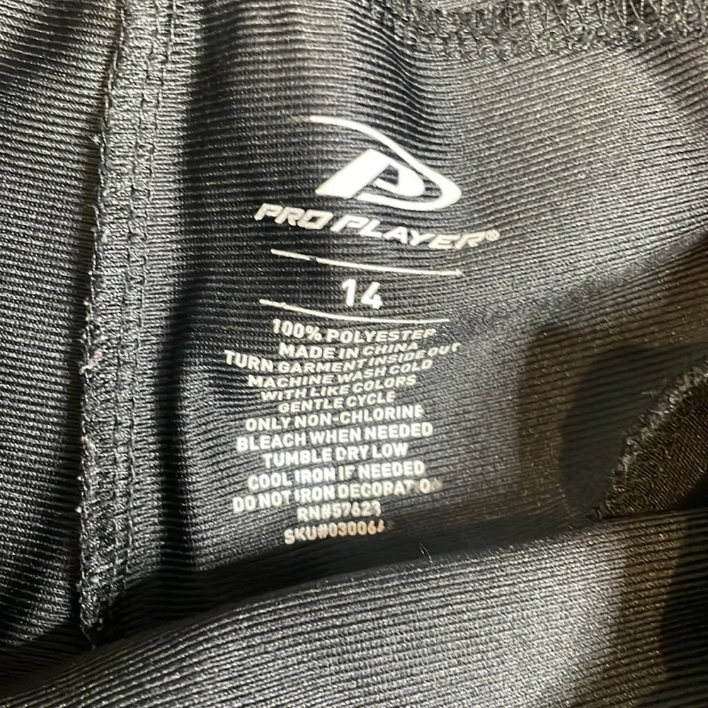 Black With Red Stripe PROPLAYER Sweatpants, Boy’s size 14